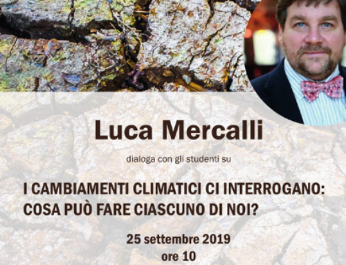 I CAMBIAMENTI CLIMATICI CI INTERROGANO: COSA PUÒ FARE CIASCUNO DI NOI?