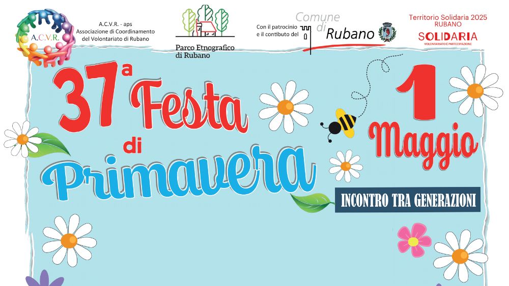 Il 1° maggio, il Parco Etnografico di Rubano si animerà con una giornata ricca di eventi, tra giochi, arte, musica e solidarietà.