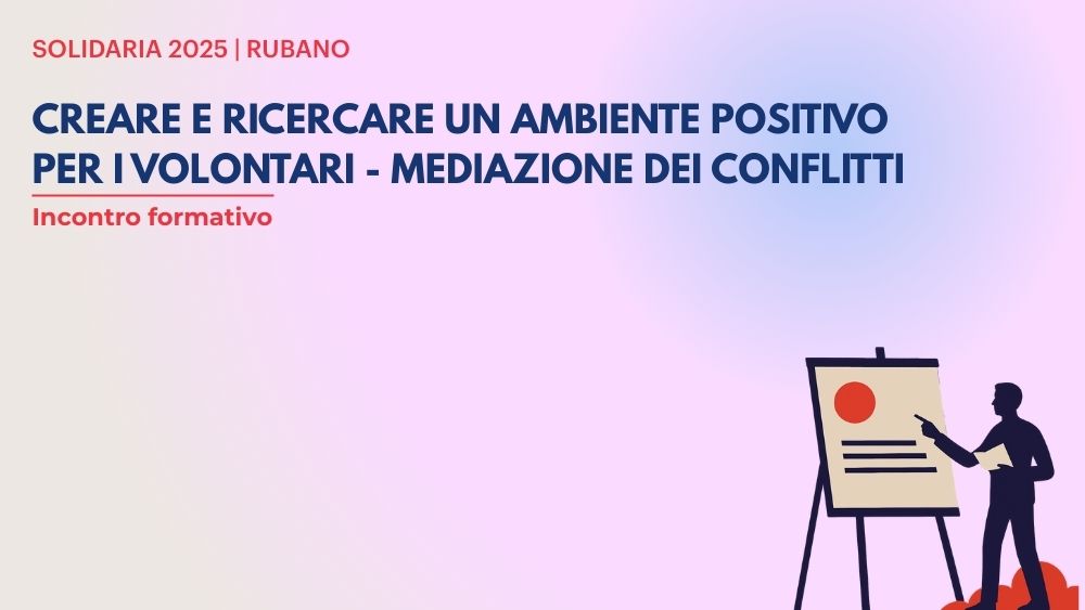 Incontro formativo sulla mediazione dei conflitti con Mario Polisciano giovedì 15 maggio alle 17:30 alla Biblioteca pubblica di Rubano